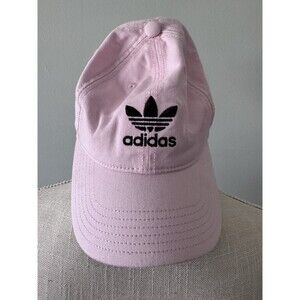 Adidas Pink Logo Hat -One Size‎ Fits Most- Sporty Tennis Golf Pickleball